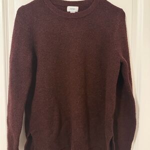 Old Navy Women's Crewneck Sweater - Burgandy